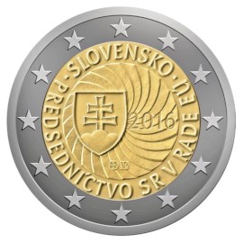 Slovaquie 2 euros « EU President » 2016