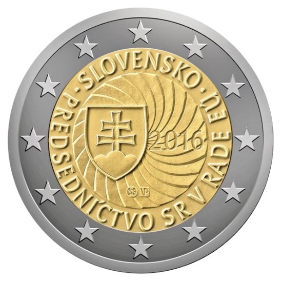 Slowakije 2 Euro "EU-Voorzitter" 2016