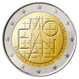 Slovénie 2 euros « Emona » 2015