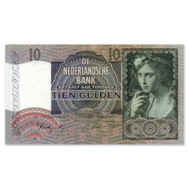 10 Gulden "Meisje met druiven" 1940 Zfr