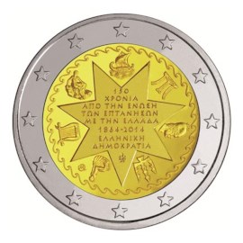 Griekenland 2 Euro "Ionische Eilanden" 2014