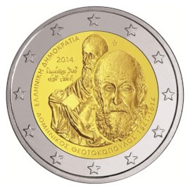 Grèce 2 euros « El Greco » 2014