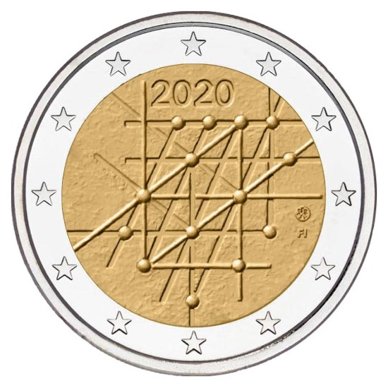 Finlande 2 euros « Turku » 2020