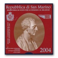 San Marino 2 Euro "Borghesi" 2004.