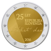 Slovenia 2 Euro "Independence" 2016