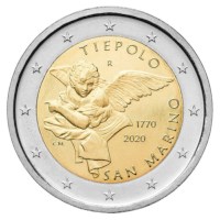 Saint-Marin 2 euros « Tiepolo » 2020