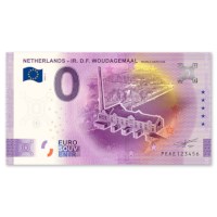 0 Euro Biljet "Woudagemaal"