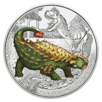 Austria 3 Euro "Ankylosaurus" 2020