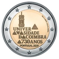 Portugal 2 Euro "Coimbra" 2020