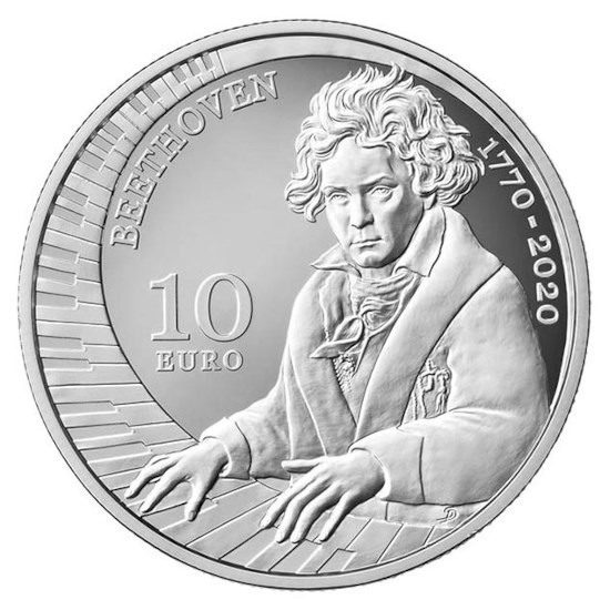 Saint-Marin 10 euros  « Beethoven » 2020
