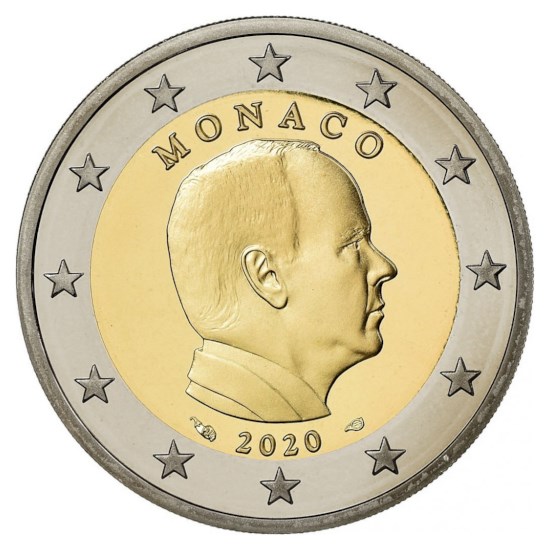 Monaco 2 Euro 2020 UNC