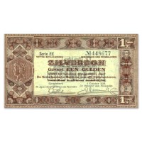 1 Gulden "Zilverbon" 1938 ZFr