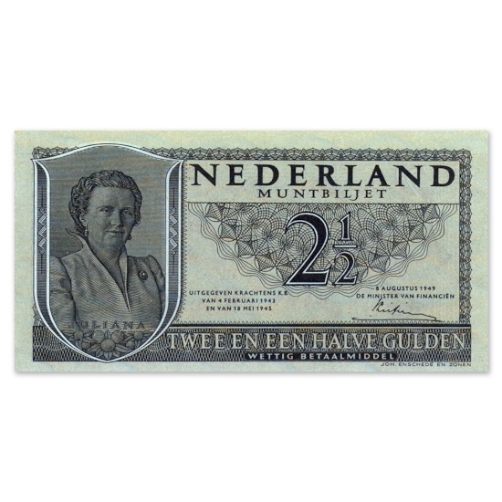 2,5 Gulden "Juliana" 1949 ZFr