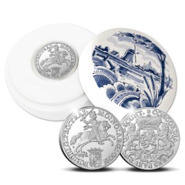 Official Restrike: Ducaton 2021 “Silver Rider” 1 Ounce – Royal Delft Edition