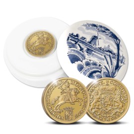 Official Restrike: Ducaton 2021 Gold 2 Ounce – Royal Delft Edition