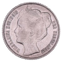 ½ Gulden 1905-1908 Wilhelmina ZFr+