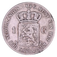 1 Gulden 1845-1846 Willem II ZFr