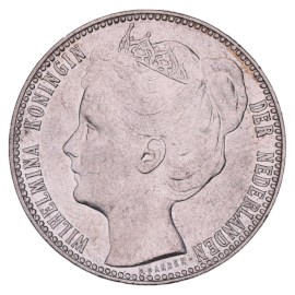 1 Gulden 1904-1908 Wilhelmina ZFr+