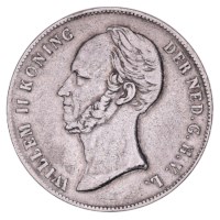 2½ Gulden 1847-1848 Willem II ZFr