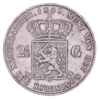 2½ Gulden 1847-1848 Willem II ZFr