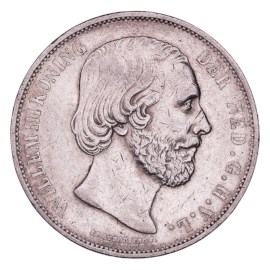 2½ Gulden 1850-1874 Willem III ZFr