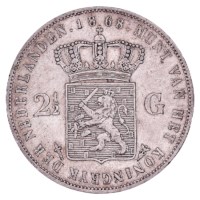 2½ Gulden 1850-1874 Willem III ZFr