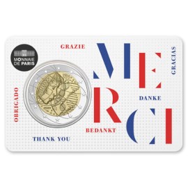 France 2 euros « Recherche Médicale » 2020 Coincard Merci
