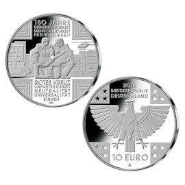 Duitsland 10 Euro "Rode Kruis" 2013