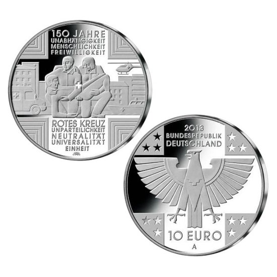 Allemagne 10 euros « Croix-Rouge » 2013