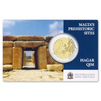 Malta 2 Euro "Hagar Qim" 2017 BU Coincard