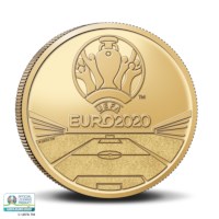 Belgium 2.5 Euro Coin 2021 “UEFA EURO 2020” BU in Coincard NL