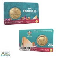 2,5 euromunt België 2021 ‘UEFA EURO 2020’ BU in coincard FR