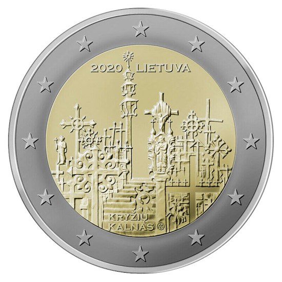 Lituanie 2 euros « Colline des Croix » 2020