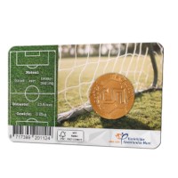 EURO 2000 5 Guilders Coin in Coincard