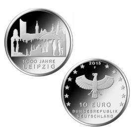 Duitsland 10 Euro "Leipzig" 2015