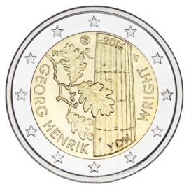 Finlande 2 euros « Von Wright » 2016