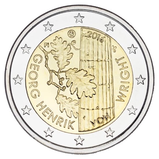 Finland 2 Euro "Von Wright" 2016