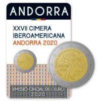 Andorra 2 Euro "Ibero-Amerikaanse Top" 2020