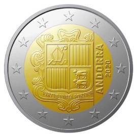 Andorra 2 euros 2020 UNC