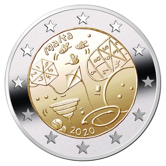 Malta 2 Euro "Spelletjes" 2020