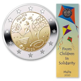 Malte 2 euros « Jeux » 2020 Coincard