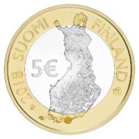 Finlande 5 euros « Pallastunturi » 2018