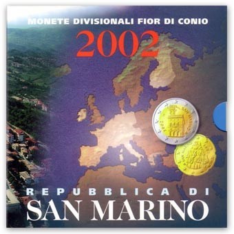San Marino BU Set 2002
