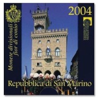 San Marino BU Set 2004 + 5 Euro