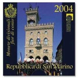 San Marino BU Set 2004 + 5 Euro