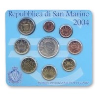 Saint-Marin BU Set 2004 + 5 euros