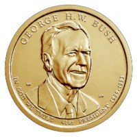 US Presidential Dollar "Bush Sr." 2020 D