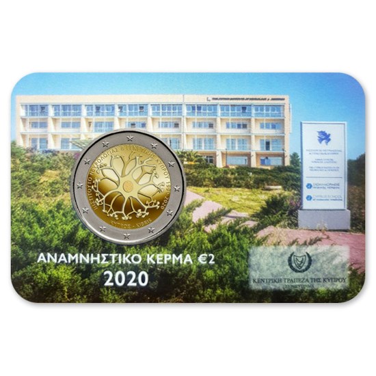 Cyprus 2 Euro "Neurologie" 2020 BU Coincard