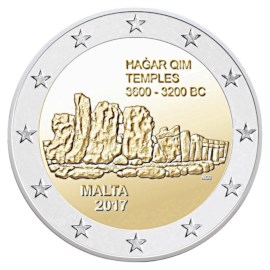 Malte 2 euros « Hagar Qim » 2017