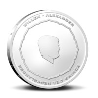 Anton Geesink 5 Euro Coin 2021 UNC-quality in Coincard